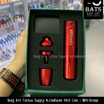 เครื่องสัก EZ ไร้สาย Evotech [แดง]